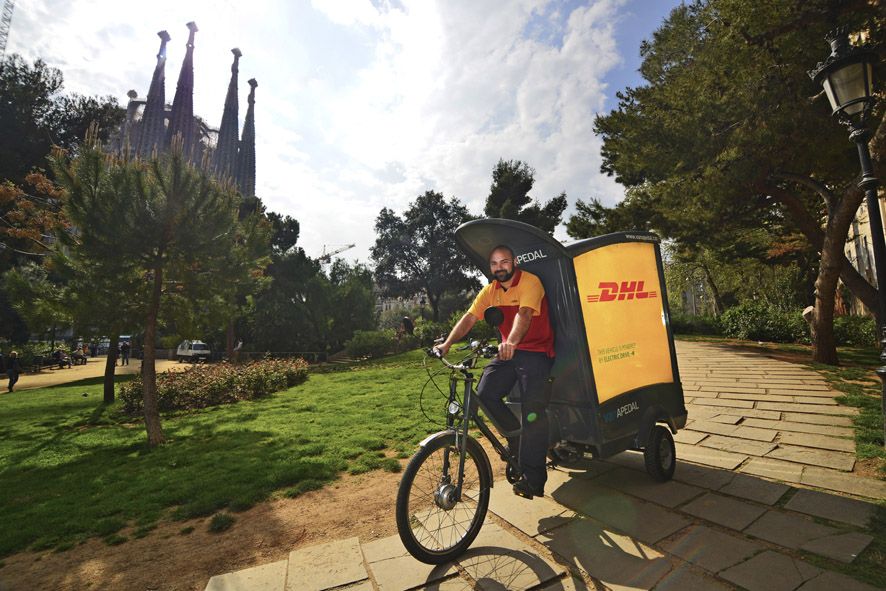 Reparto ecológico en Barcelona y Valencia