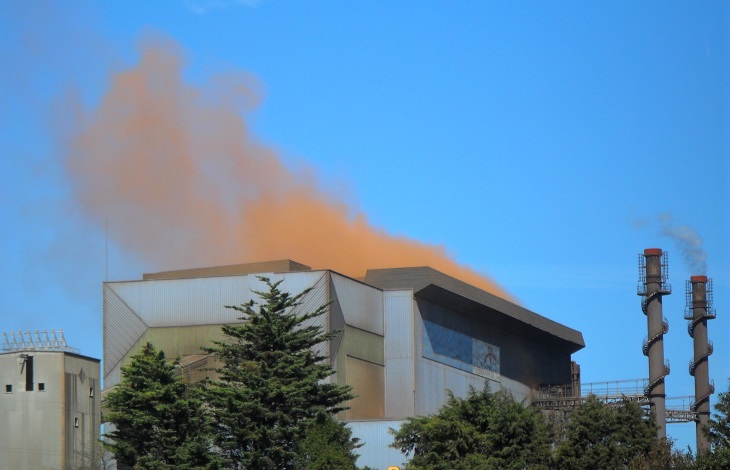 Asturias empieza el año con el aire muy contaminado