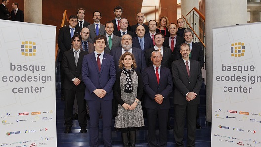 Los principales clusters de Euskadi se incorporan a Basque Ecodesign Center para integrar el ecodiseño entre sus empresas y mejorar su posicionamiento internacional
