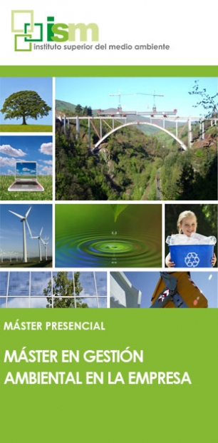 Máster en Gestión Ambiental en la Empresa impartido por el ISM en colaboración con la Nebrija Business School.