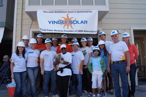 Yingli Solar y GRID Alternatives llevarán energía solar a 800 familias de bajos ingresos de California y Colorado (EEUU)