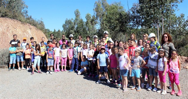 Escolares de la Sierra y el Andévalo onubense visitan Matsa para celebrar el Día Mundial del Medio Ambiente