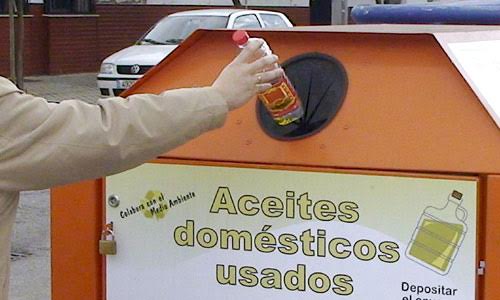 Sevilla y la recogida de aceite usado
