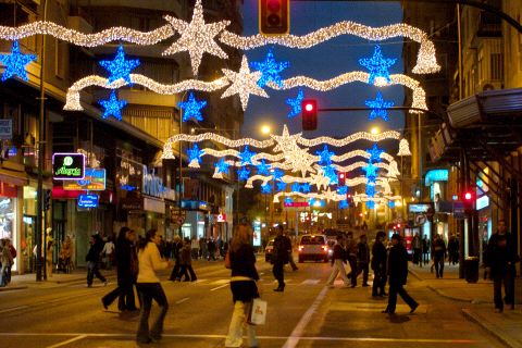 Exigen mayor ‘sostenibilidad y eficiencia’ en el alumbrado navideño murciano