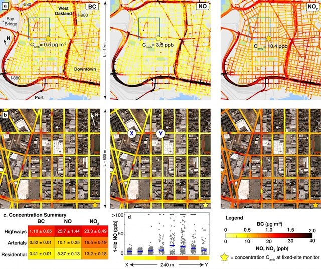 Recurren a Google Street Wiew para medir la contaminación calle a calle