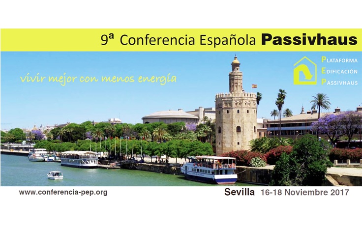 La 9ª Conferencia Española Passivhaus prevé congregar a más de 500 asistentes en torno a la edificación energéticamente eficiente