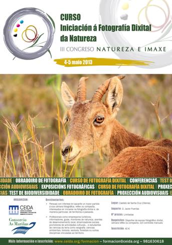 Curso de iniciación a la fotografía digital de la naturaleza