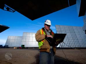 N.R.E.L. multi-junction cells used in high-efficiency CPV system