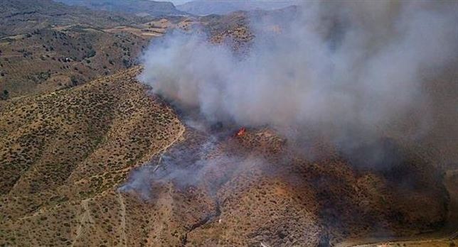 Otro incendio en un paraje de Cártama
