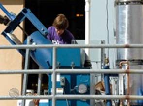 Researchers tap sludge-to-power technology