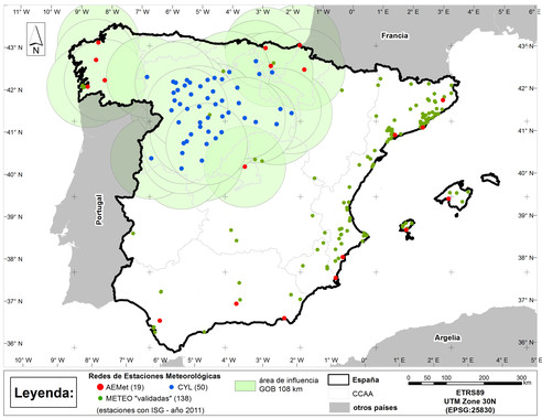 Conoce el método más fiable para estimar la radiación solar de España