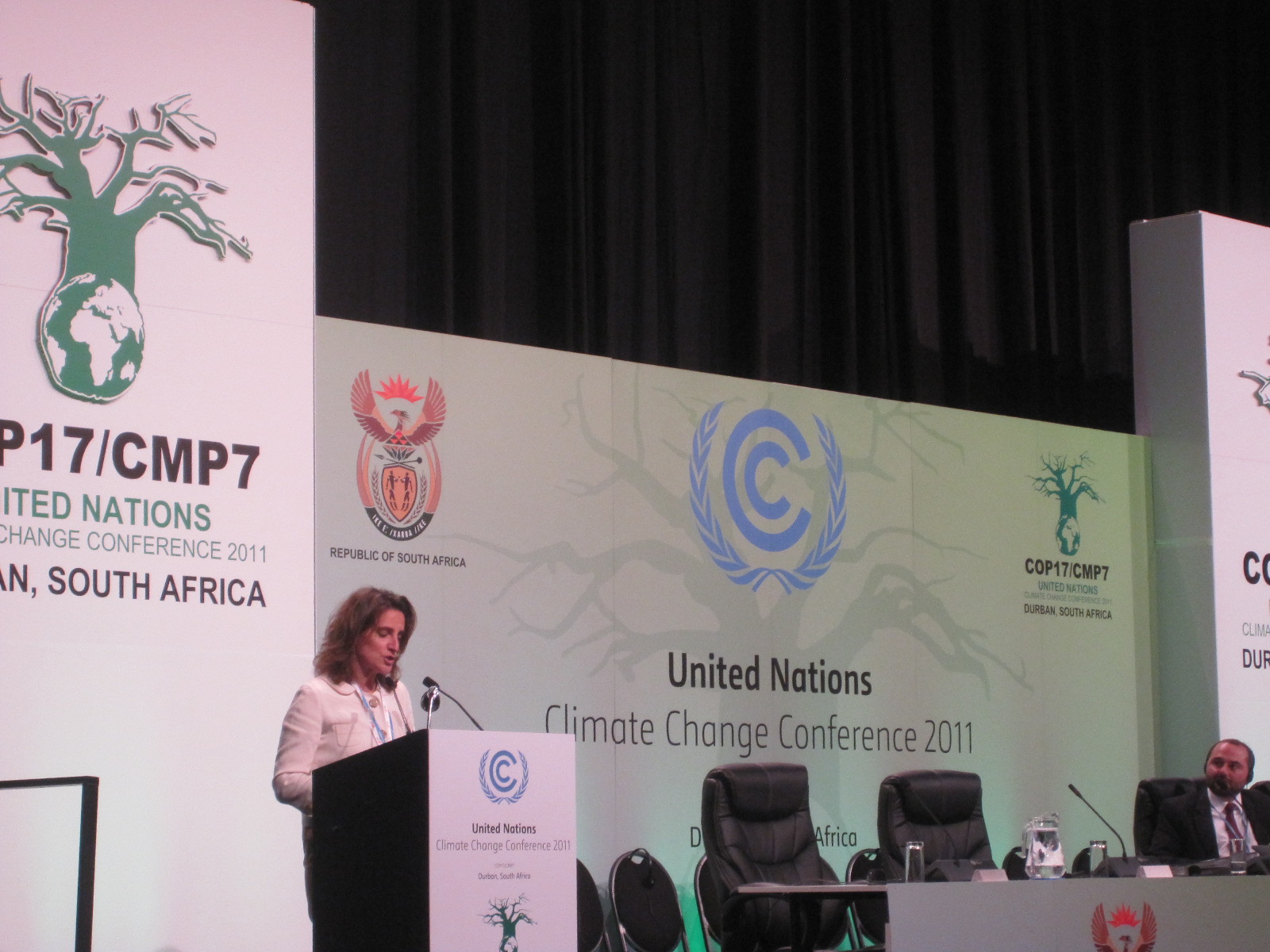 Teresa Ribera ha reclamado determinación y responsabilidad para abordar los retos del cambio climático