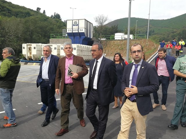 El Principado pone en servicio el nuevo punto limpio de Cangas del Narcea