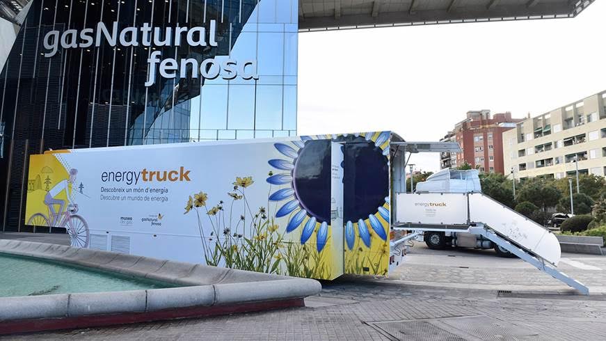 Un camión sostenible muestra en la provincia de Cáceres de forma interactiva cómo consumir energía de forma responsable