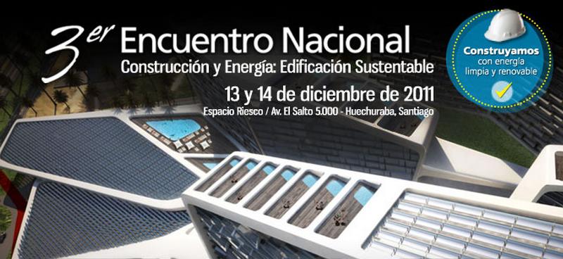 En diciembre se realizará el 3er. Encuentro Nacional de Construcción y Energía