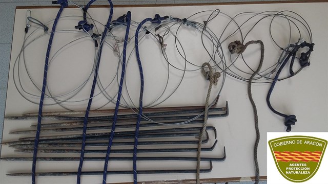 Agentes de Protección de la Naturaleza denuncian el uso de métodos prohibidos para la caza en la Comarca de Ribagorza