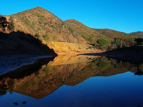 Auditores de la Unesco evalúan la candidatura a geoparque de la Cuenca Minera (Huelva)