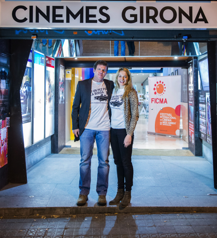 Exito de público en la presentación de NiUnPezPorLaBorda.org en el 19º Festival Internacional de Cine de Medio Ambiente
