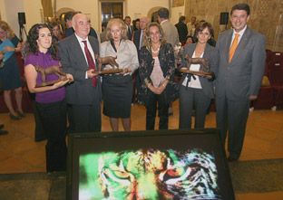 Cinta Castillo entregó en Córdoba los premios Life Lince 2008