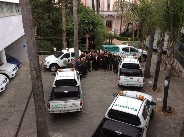 Andalucía incorpora 33 nuevos vehículos a los agentes adscritos a Medio Ambiente