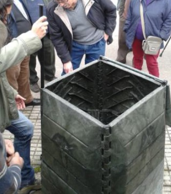 Seguimiento a las viviendas que participan en el programa de compostaje doméstico de la Diputación de Ourense