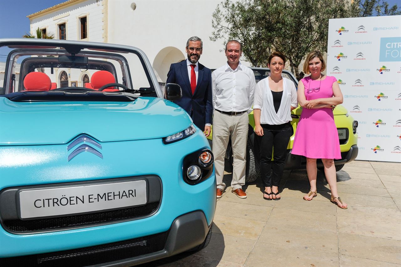 Formentera acoge al Citroën E-Mehari ‘eléctrico’