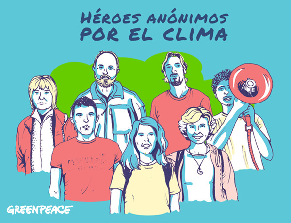 Siete ciudadanos anónimos en la cumbre de París