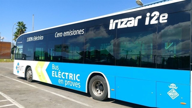 La EMT probará hasta el 5 de octubre un bus 100% eléctrico