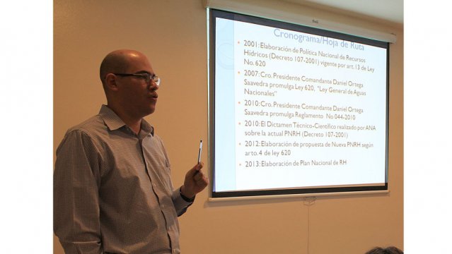 Propuesta sobre política de recursos hídricos