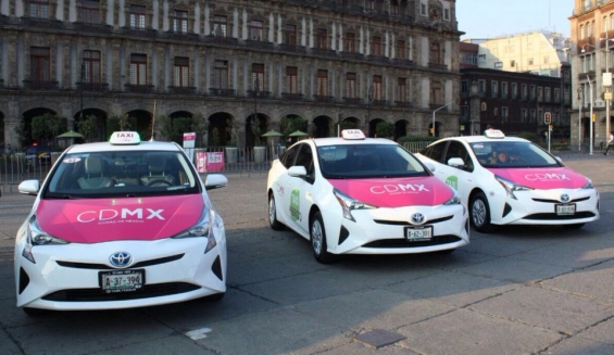 México. Taxis híbridos reducen la contaminación un 45% comparado con un auto convencional