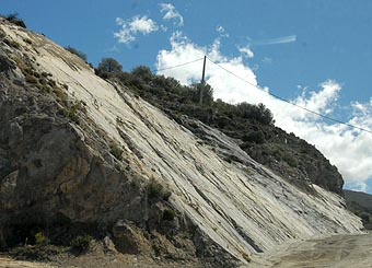 Conservación del Monumento Natural de la Falla de Nigüelas (Granada)