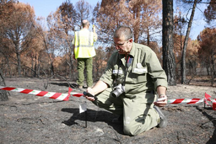 Andalucía. Renovado el material de los agentes medioambientales para la investigación de incendios forestales