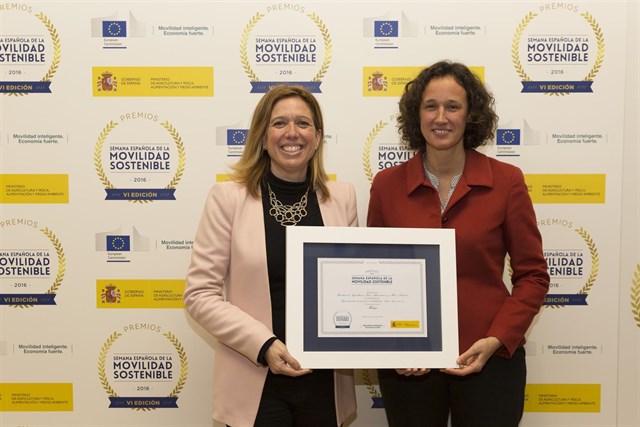 Galardonan al Ayuntamiento de Málaga por la solución de movilidad sostenible del entorno de la Catedral