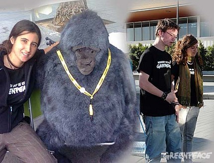 “Vigilia por el clima” de Greenpeace en Copenhague