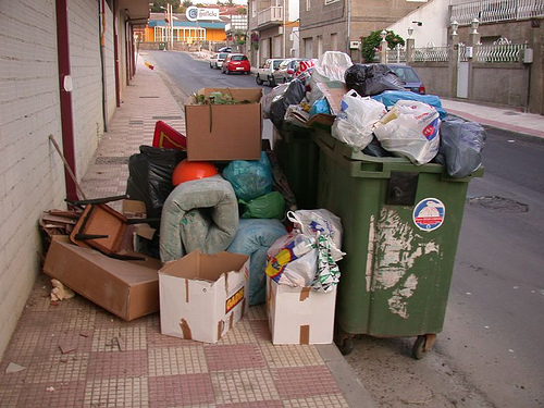 España suspende en reciclado de residuos urbanos