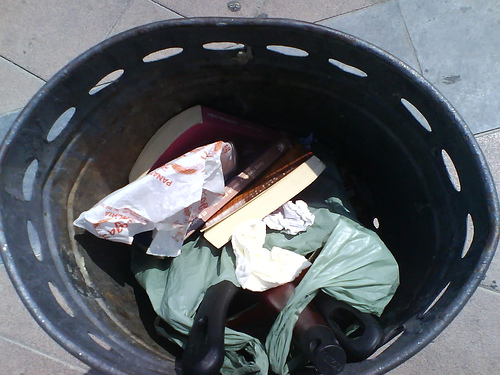 "Si en nuestra escuela no hay basura en miranda no hay basura"