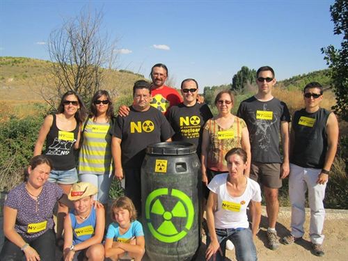 Opositores al silo nuclear denuncian "la amenaza" para el río Záncara