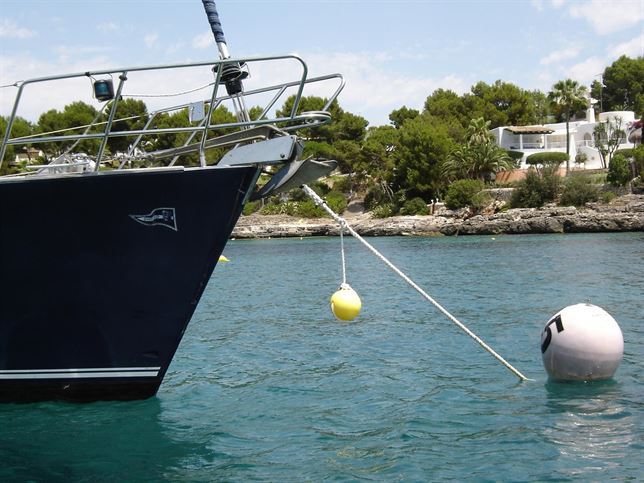 El servicio de fondeo ecológico en Baleares registra un incremento de un 38