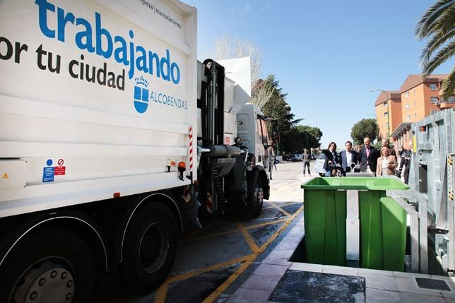 Alcobendas implementa nuevos puntos de contenedores soterrados