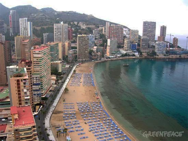 Greenpeace revela un posible conflicto de intereses del Partido Popular en la reforma de la Ley de Costas