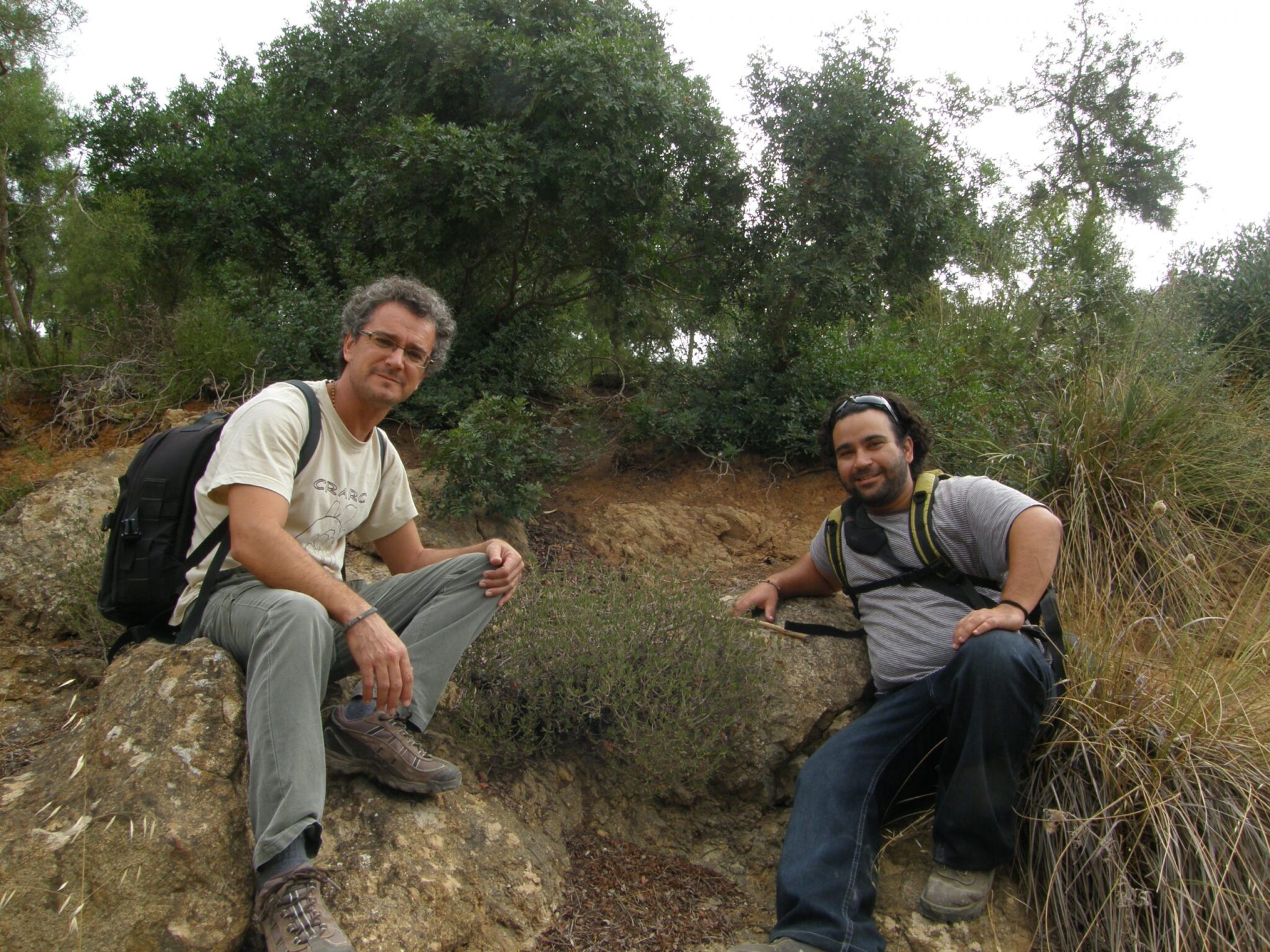 “Miembros de ANSE recorren el litoral argelino estudiando la jara de Cartagena”.