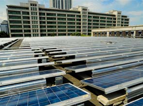 A.D.B. running on 100 percent renewable energy