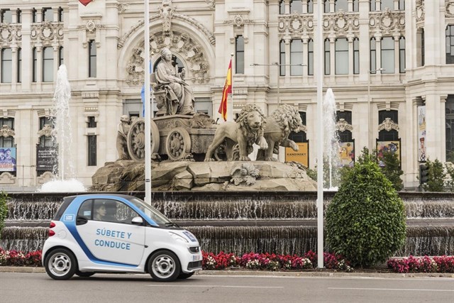 Car2go calcula que sus vehículos eléctricos se alquilarán más tras la activación del protocolo para periodos de alta contaminación
