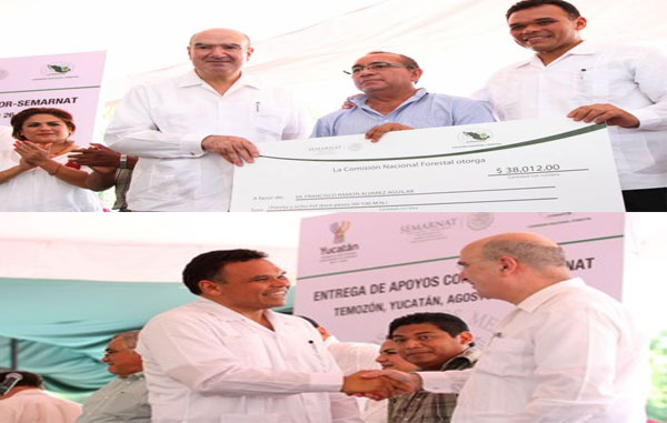 Entregan 12 Millones para proyectos de reforestación y cuidado de vida silvestre