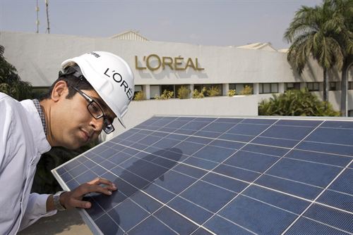Grupo LOréal y las energías renovables