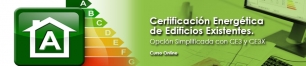 Curso online de certicicación energética de edificios opción simplificada con CE3 y CE3X