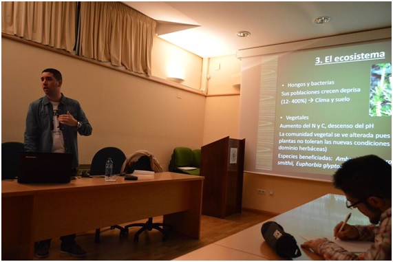 Las aves carroñeras protagonistas en el Campus de Palencia de la Universidad de Valladolid