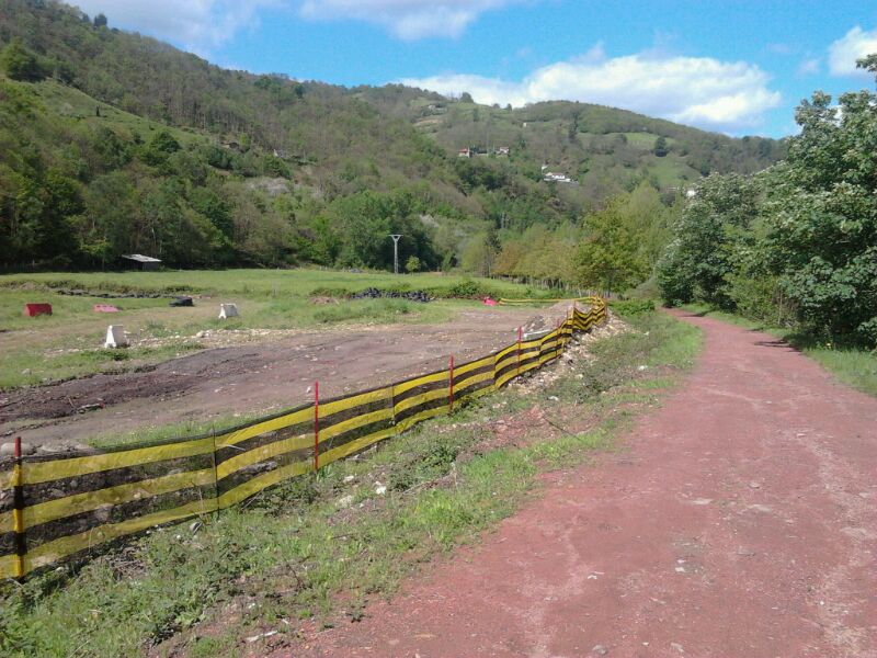 Asturias. Todos han sancionado el irregular circuito de moto cross de Blimea