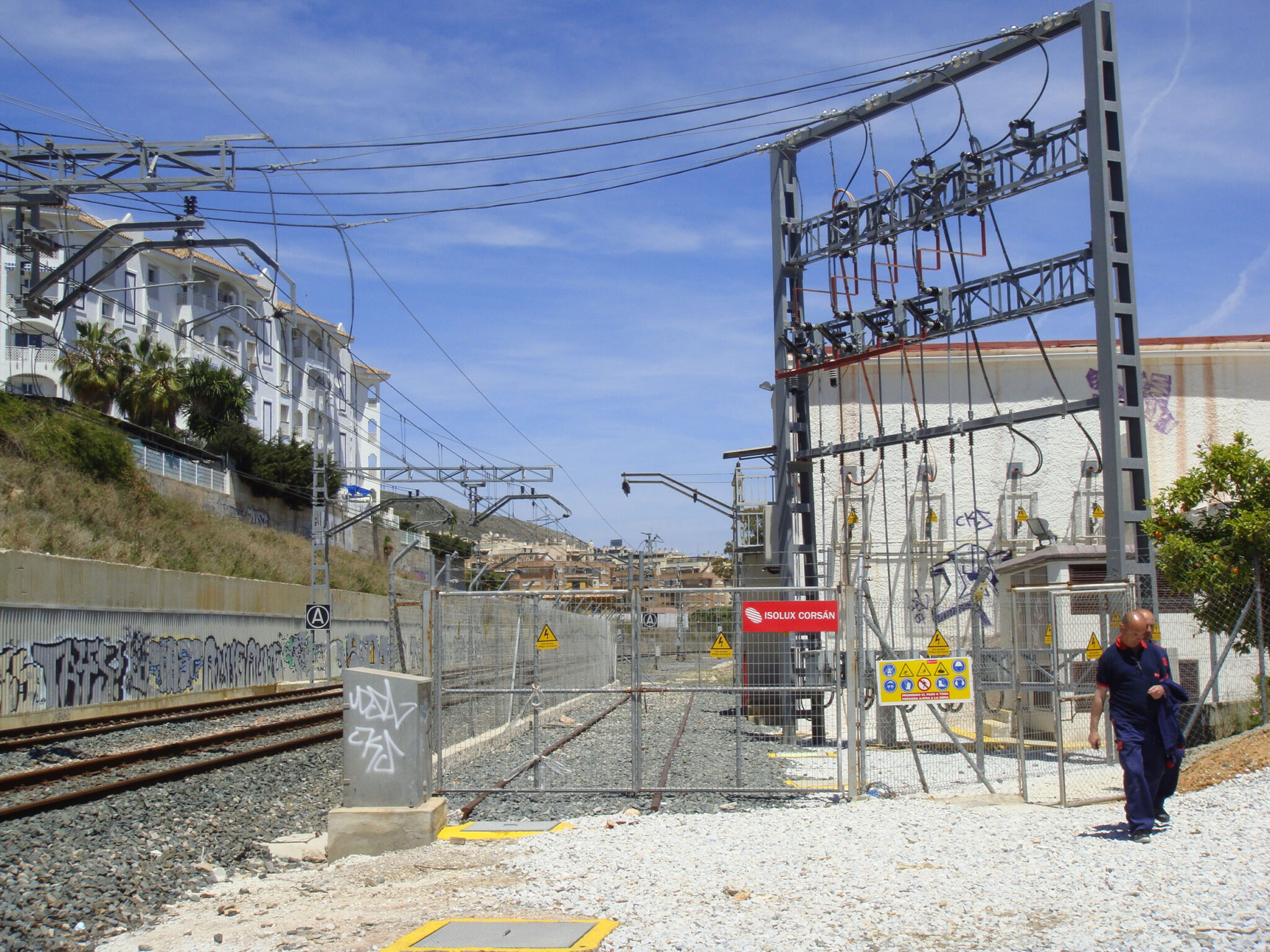 La primera subestación eléctrica de corriente continua reversible logra recuperar el 12% de la energía anual consumida en la línea Málaga-Fuengirola