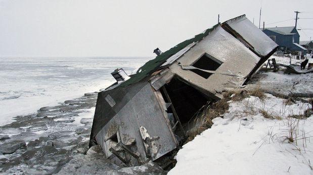 Ciudades de Alaska que huyen del cambio climático